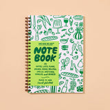 A5 Letterpress Spiral Notebook | Dinner Party