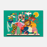 24 Piece Kids Jigsaw Puzzle - Animal Carnival