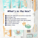 Home Pottery Candle Making Kit