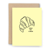 Sorry For Flaking - Greeting Card