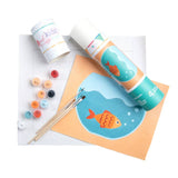 Gertie Goldfish | Kids Paint-by-Number Kit