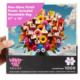 Fuck Off Flowers | 1,000 Piece Jigsaw Puzzle